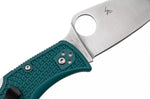 Couteau pliant Spyderco LeafJumper C262PBLK390 manche nylon / fibre de verre bleu 11,3cm
