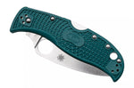 Couteau pliant Spyderco LeafJumper C262PBLK390 manche nylon / fibre de verre bleu 11,3cm