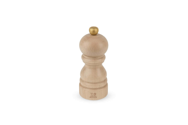 Moulin à poivre manuel Peugeot Paris Classic en bois de hêtre naturel - 12 cm