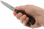 Couteau de table Opinel Bon Appétit Bois n°125 lame 11cm en inox manche en charme noir