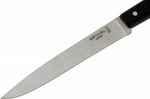 Couteau de table Opinel Bon Appétit Bois n°125 lame 11cm en inox manche en charme noir