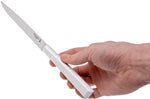 Couteau de table Opinel Bon Appétit Bois n°125 lame 11cm en inox manche en charme blanc