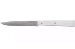 Couteau de table Opinel Bon Appétit Bois n°125 lame 11cm en inox manche en charme blanc
