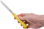 Couteau de table Opinel Bon Appétit Bois n°125 lame 11cm en inox manche en charme jaune