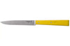 Couteau de table Opinel Bon Appétit Bois n°125 lame 11cm en inox manche en charme jaune