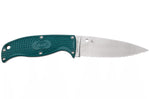 Couteau Spyderco Enuff 2 K390 FB31SBL2K390 lame dentée 10cm manche nylon / fibres de verre bleu + étui