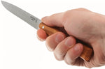 Couteau de table Opinel Bon Appétit Bois n°125 lame 11cm en inox manche en olivier