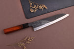 Couteau de chef 21cm japonais artisanal Hinoura Tsukasa River Jump manche bloodwood