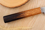 Couteau universel japonais artisanal Yoshihiro ZAD lame damassée 15cm
