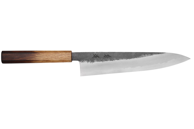 Couteau de chef 24cm japonais artisanal Hado Sumi WS2