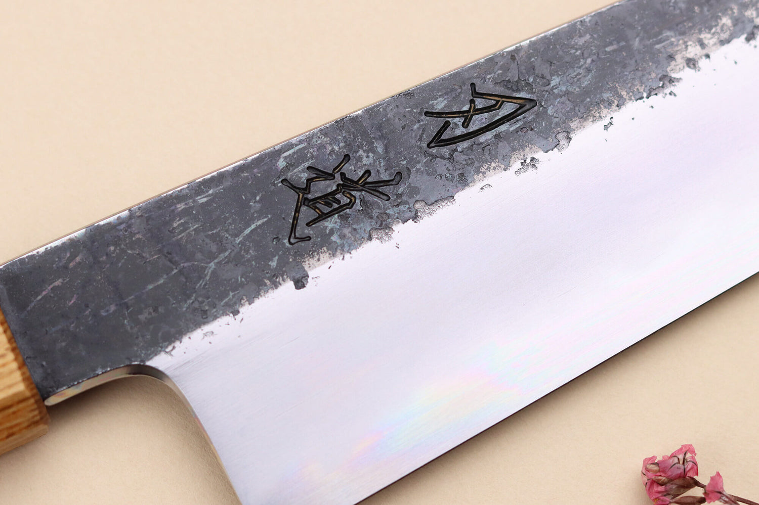 Couteau de chef 21cm japonais artisanal Hado Sumi WS2
