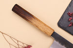 Couteau de chef 24cm japonais artisanal Hado Sumi WS2