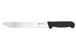 Couteau pour aliments surgelés professionnel Ambrogio Sanelli Supra denté noir 26cm