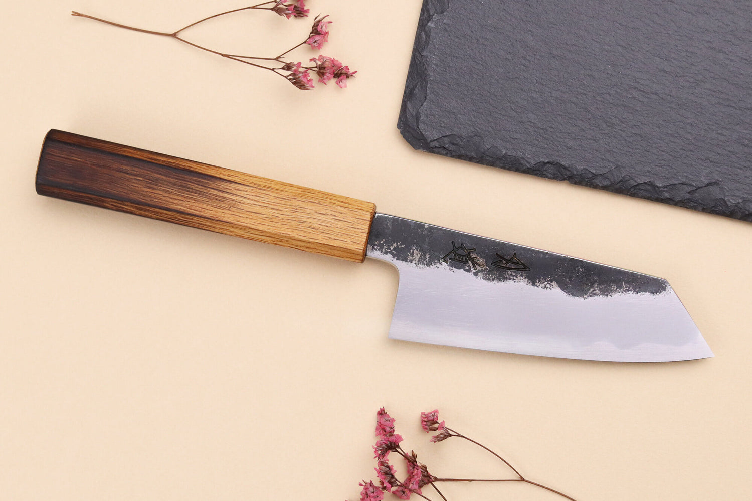Couteau ko-bunka 13,5cm japonais artisanal Hado Sumi WS2