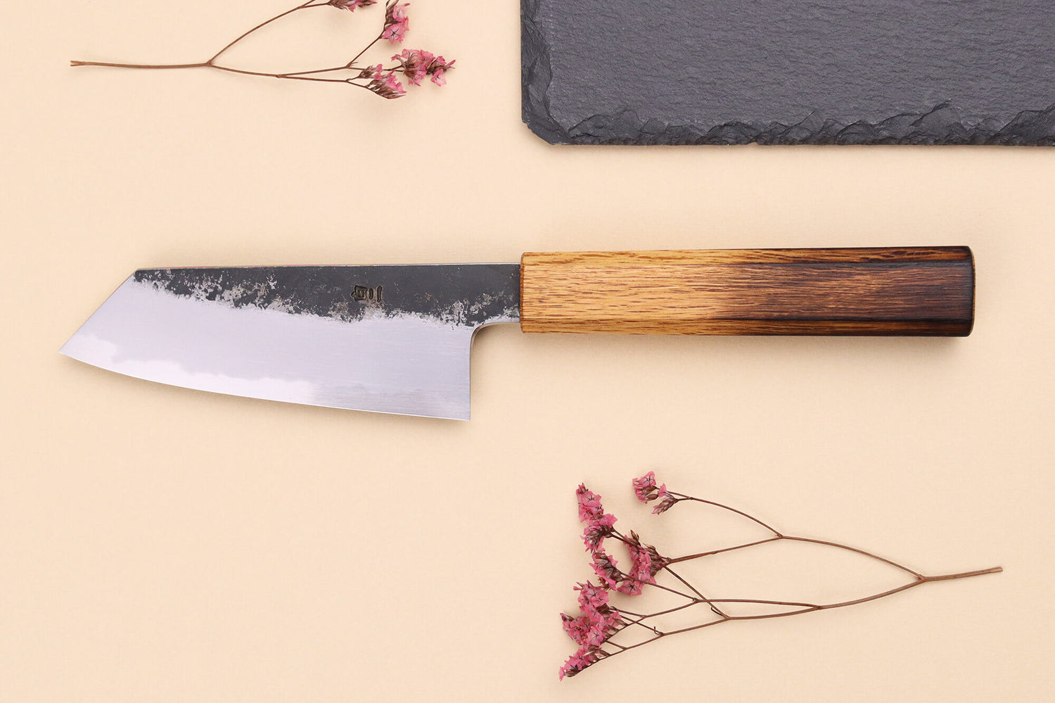 Couteau ko-bunka 13,5cm japonais artisanal Hado Sumi WS2