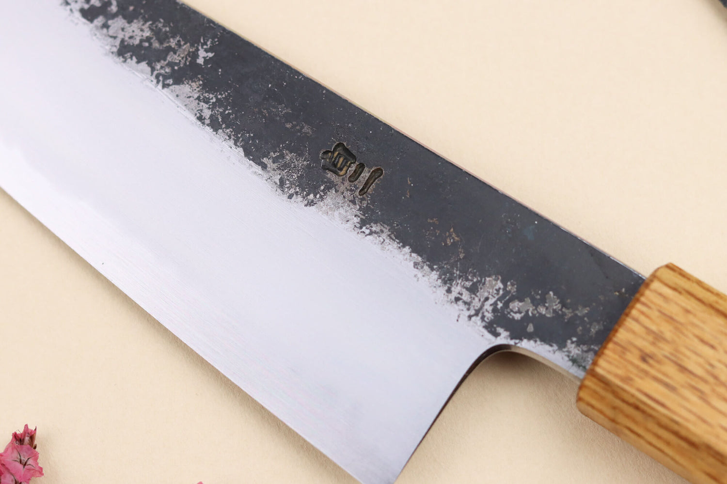 Couteau ko-bunka 13,5cm japonais artisanal Hado Sumi WS2