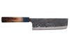 Couteau nakiri 16,5cm japonais artisanal Yoshihiro Rugged Black