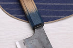 Couteau santoku 16,5cm japonais artisanal Yoshihiro Rugged Black