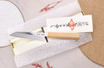 Couteau universel kiritsuke 15cm japonais artisanal Hado Ginsan Cherry
