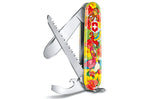 Couteau suisse pour enfant My First Victorinox édition animaux motif perroquet 84mm 9 fonctions