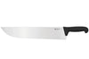 Couteau à trancher professionnel Ambrogio Sanelli Supra denté noir 36cm