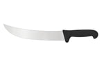 Couteau de boucher professionnel Ambrogio Sanelli Supra noir style américain - 26 cm