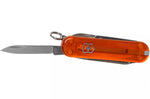 Couteau suisse Victorinox Classic SD Colors Translucide Fire Opal 58mm 7 fonctions