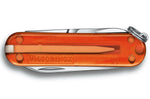 Couteau suisse Victorinox Classic SD Colors Translucide Fire Opal 58mm 7 fonctions