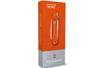 Couteau suisse Victorinox Classic SD Colors Translucide Fire Opal 58mm 7 fonctions