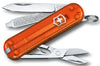Couteau suisse Victorinox Classic SD Colors Translucide Fire Opal 58mm 7 fonctions