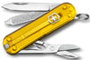 Couteau suisse Victorinox Classic SD Colors Translucide Tuscan Sun 58mm 7 fonctions