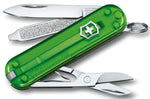 Couteau suisse Victorinox Classic SD Colors Translucide Green Tea 58mm 7 fonctions