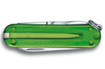 Couteau suisse Victorinox Classic SD Colors Translucide Green Tea 58mm 7 fonctions
