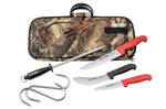 Mallette de chasse Fischer 6 couteaux et accessoires