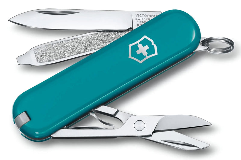 Couteau suisse Victorinox Classic SD Colors Moutain Lake 58mm 7 fonctions