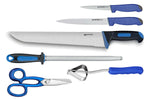 Mallette de poissonnier Fischer 6 couteaux et accessoires