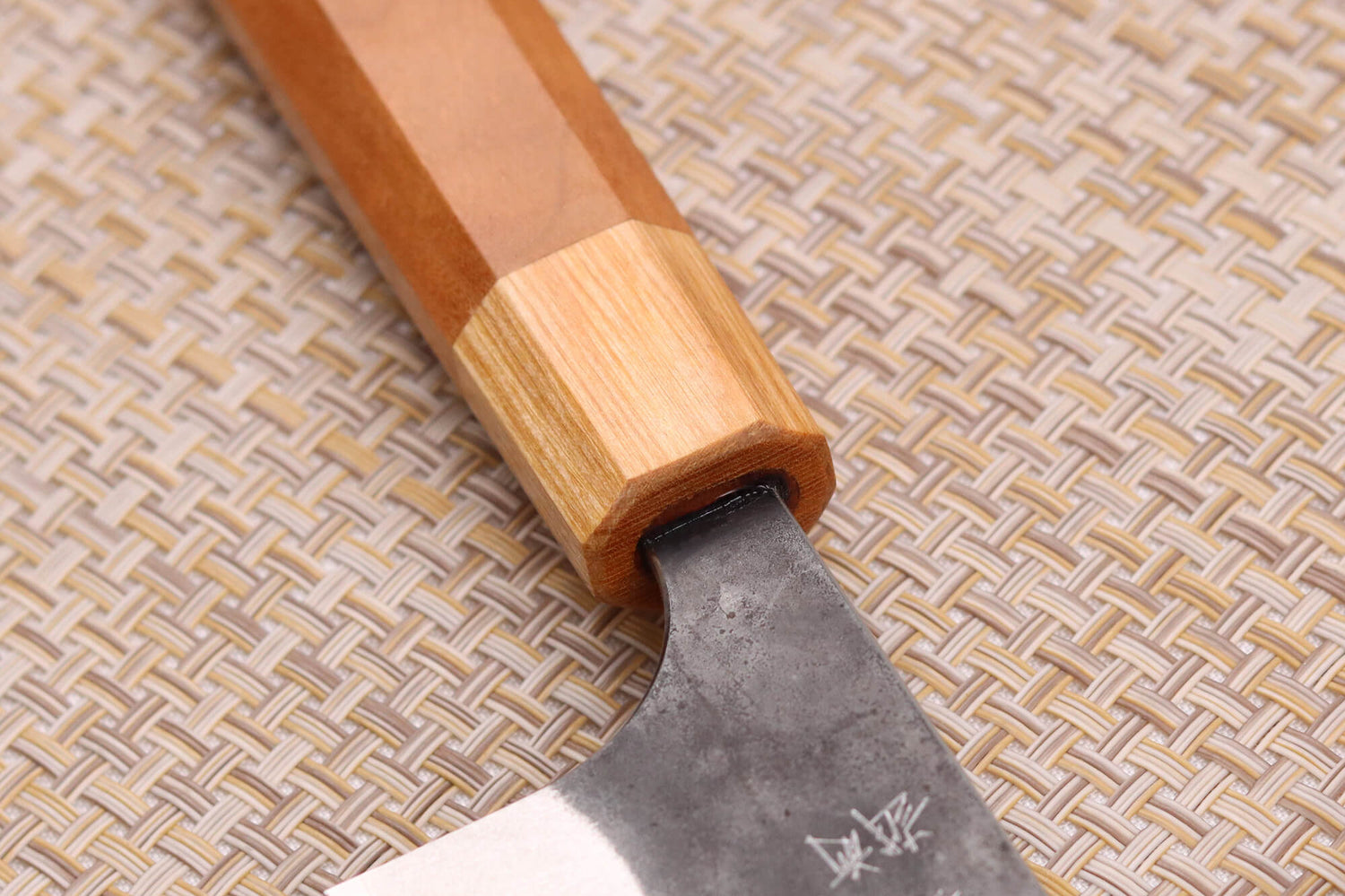 Couteau de chef japonais artisanal Yoshimi Kato AS Brut 24cm
