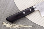 Couteau nakiri 16,5cm japonais artisanal Masutani VG10 Damas