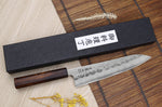 Couteau de chef japonais artisanal Wusaki Yoshi G3 chêne 21,5cm