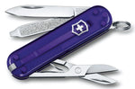 Couteau suisse Victorinox Classic SD Colors Translucide Persian Indigo 58mm 7 fonctions