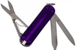 Couteau suisse Victorinox Classic SD Colors Translucide Persian Indigo 58mm 7 fonctions