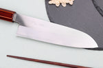Couteau santoku 18cm japonais artisanal Hado Ginsan Kijiro