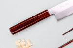 Couteau santoku 18cm japonais artisanal Hado Ginsan Kijiro