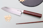 Couteau santoku 18cm japonais artisanal Hado Ginsan Kijiro