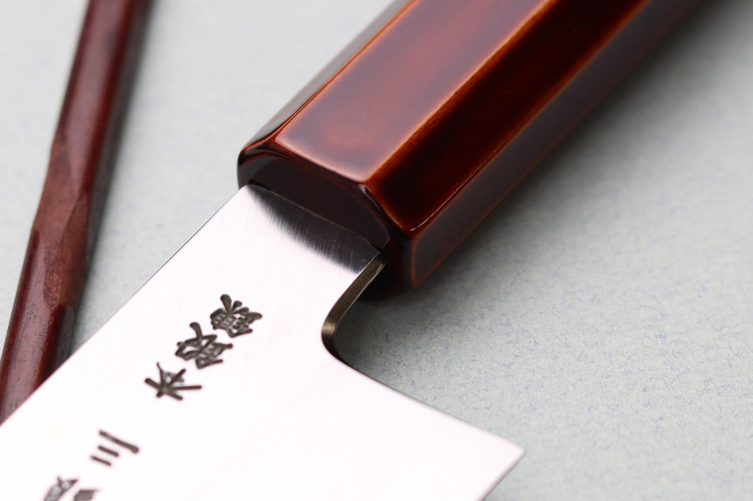 Couteau santoku 18cm japonais artisanal Hado Ginsan Kijiro