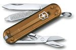 Couteau suisse Victorinox Classic SD Colors Translucide Chocolate Fudge 58mm 7 fonctions