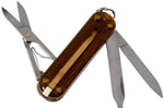 Couteau suisse Victorinox Classic SD Colors Translucide Chocolate Fudge 58mm 7 fonctions