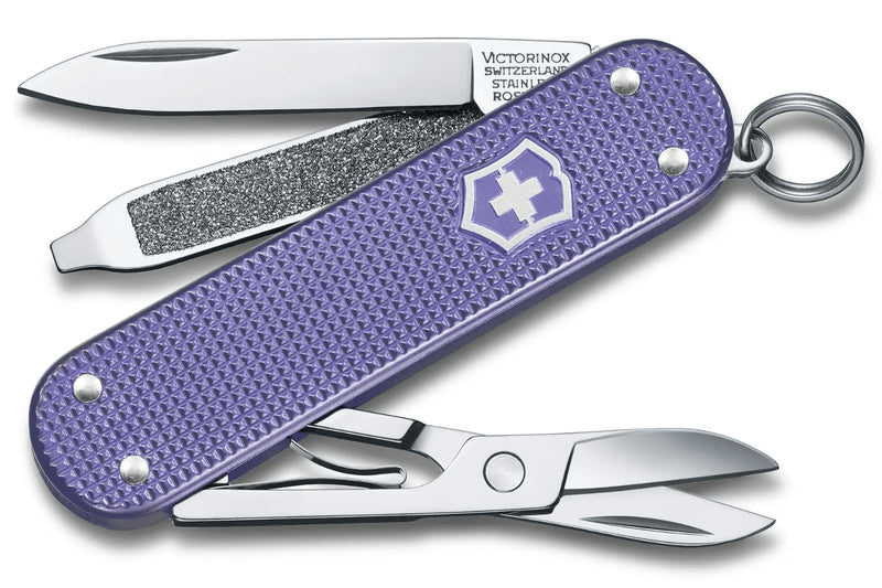 Couteau suisse Victorinox Classic Alox Colors Electric Lanvender 58mm 5 fonctions