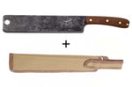 Machette Esee Expat Libertariat lame acier carbone 22,8cm manche bois de noyer + étui