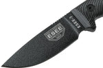 Couteau Esee 3 3PMB-001 lame acier carbone 8,8cm manche G10 noir + étui